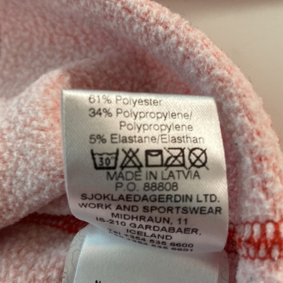 66 degrees North Iceland youth Loki heather jacket 10/140 cm fleece full zip - Picture 10 of 11